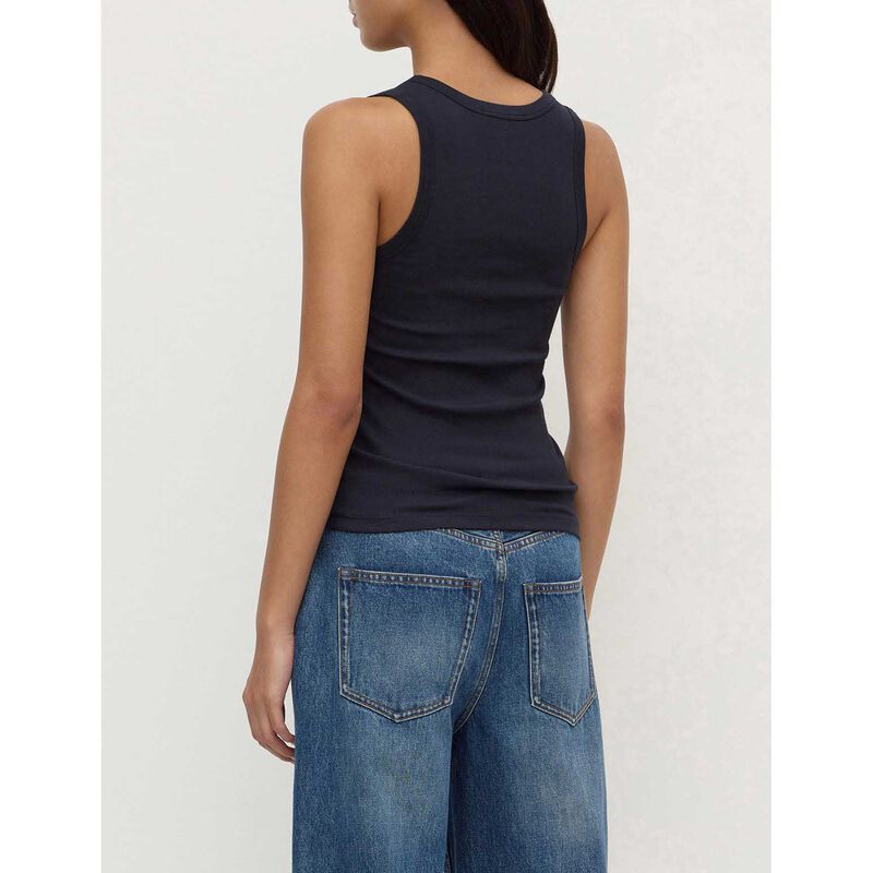 Assembly Label Robyn Scoop Neck Rib Tank True Navy image number 1